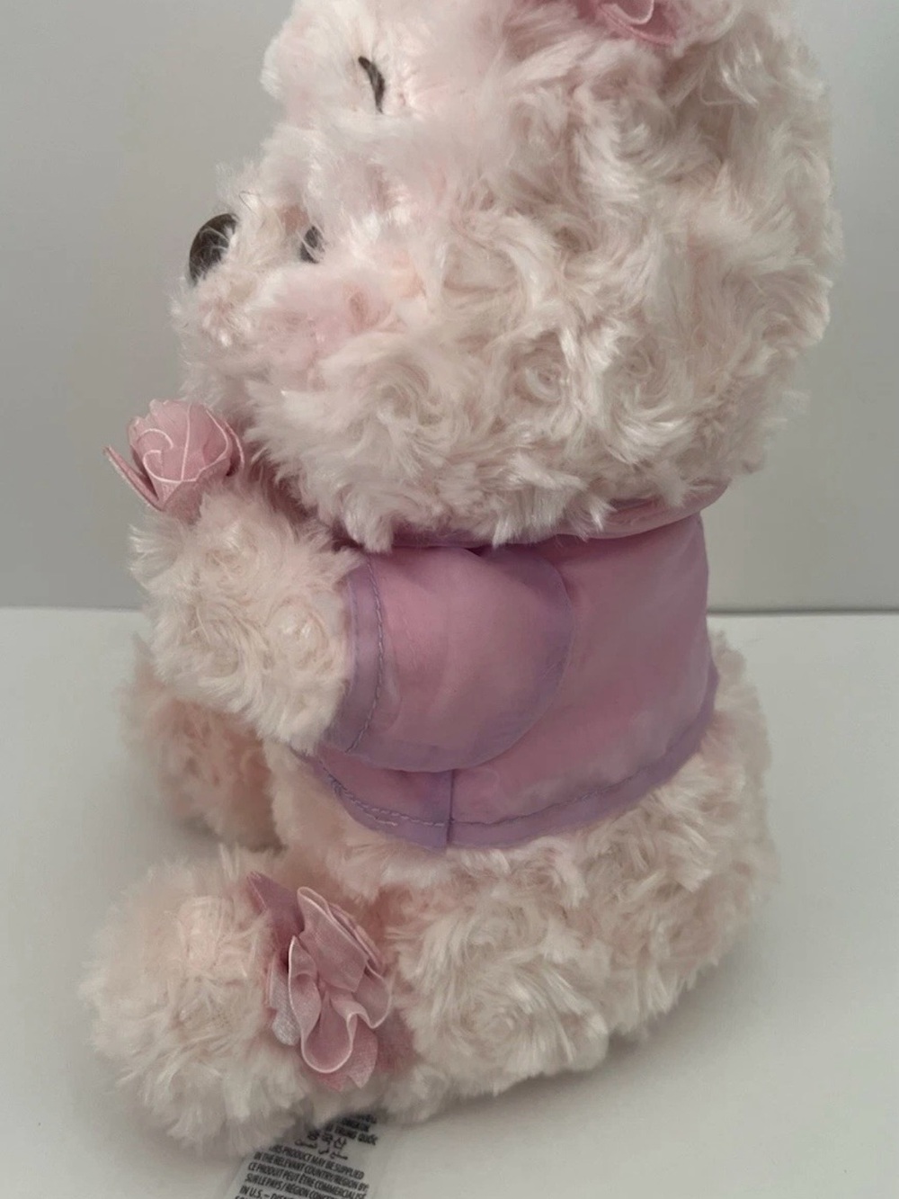 Disney Store Winnie the Pooh Plush SAKURA Cherry Blossom Pink Flowers Hong Kong - Picture 6 of 11